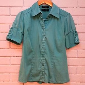 Teal Blouse by APT.9 Small